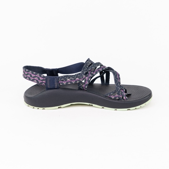 Chaco ZX2 Classic Strappy Water Shoes Sandals York Eclipse Purple Navy Womens 8 - Picture 9 of 12
